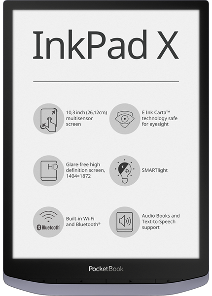 PocketBook InkPad X – határtalan olvasás