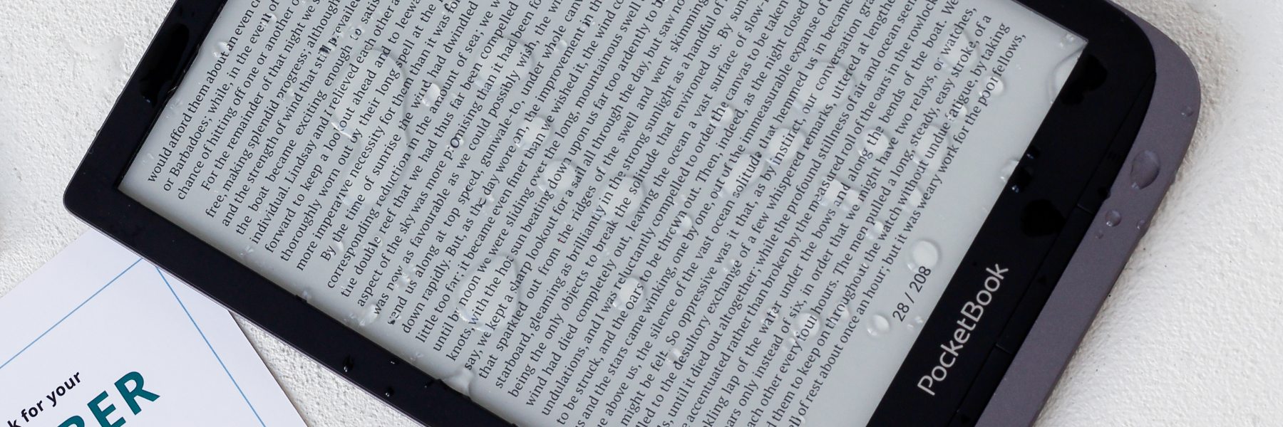 Vízellenálló e-olvasó IPX7 vagy IPX8 tanúsítással: mennyire védett az eszköze? 