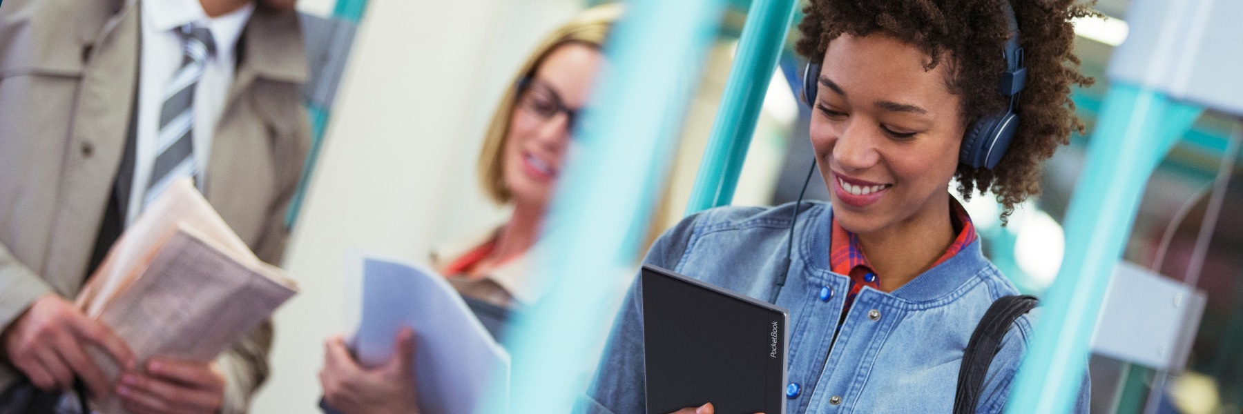 A PocketBook e-olvasók támogatják a digitális, USB-C csatlakozóval ellátott fejhallgatókat