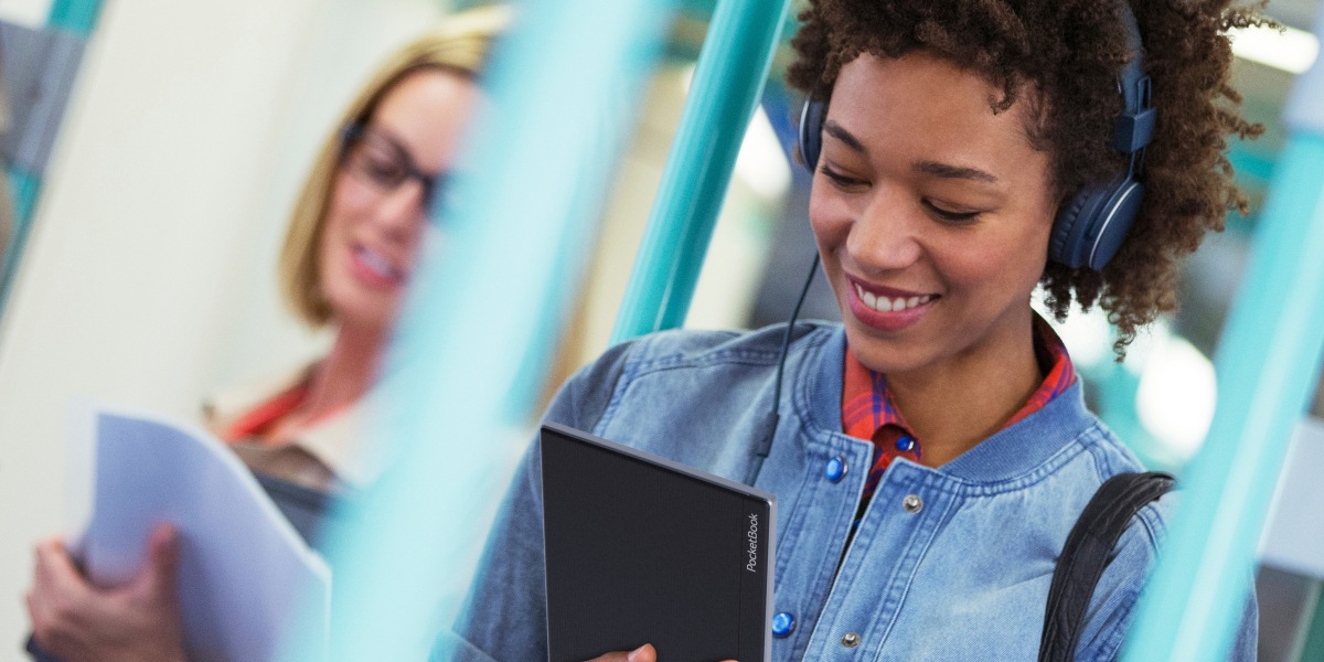 A PocketBook e-olvasók támogatják a digitális, USB-C csatlakozóval ellátott fejhallgatókat